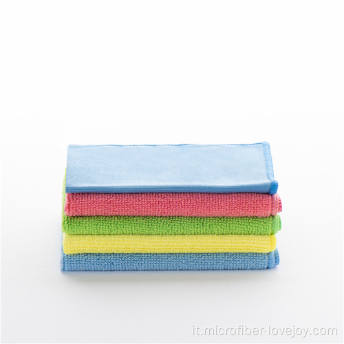 Asciugamano in microfibra per la rimozione della polvere del bagno della cucina domestica